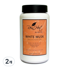 라인하이트 퍼퓸 아로마 거품입욕제 화이트 머스크, 350g, 2개