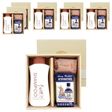 Anny Rabbit 安妮兔 1洗1皂1竹醋套裝，植物性潔淨配方，舒緩肌膚搔癢, 70g, 370ml, 6組