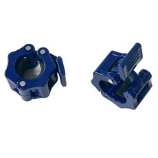 Simplyfit 槓鈴鎖扣 卡箍 固定鎖, 2個, 藍色