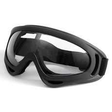 BetterWells 自行車騎行防風護目鏡, 1個, 透明