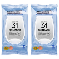브이티코스메틱 스무스 31도 스킨팩, 100개입, 2개