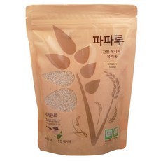 파파루 간편레시피 유기농 쌀가루 현미 굵은입자 이유식 후기, 400g, 1개