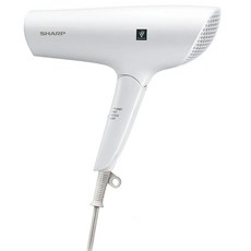 SHARP 夏普 PCI自動除菌離子吹風機 輕巧可摺疊設計 方便收納 Dynamic速乾氣流結構 仿雨燕尾巴結構 風力更集中, IB-P601T-W, 絲緞白