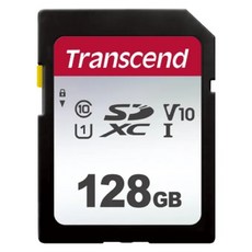 Transcend 創見 UHS-I SD 300S 記憶卡, 128GB, 1個
