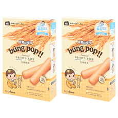 master mi 米大師 寶寶糙棒棒, 生機糙米, 35g, 2盒