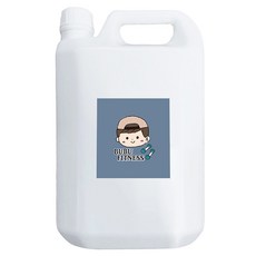 BUBUFITNESS 次氯酸水 微酸性超值補充瓶, 無色素 無香精 無酒精, 4L, 1桶