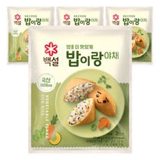 CJ BEKSUL 白雪 飯和蔬菜, 27g, 4個