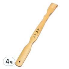 나홈 고급 대나무 효자손 45.5cm, 우드, 4개