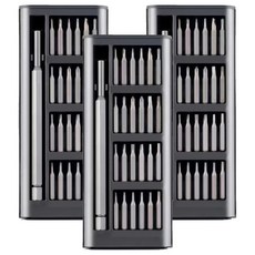 24組盒裝水晶螺絲起子組，塑膠/金屬材質，125g, 3盒