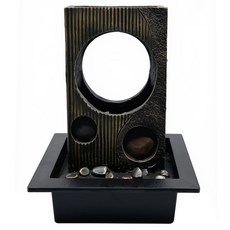 Kinyo 一簾幽夢 流水飾品系列, 深灰色 + 黃色