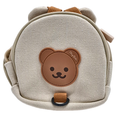 翔駿親子 幼兒防丟走失包 兒童雙肩背包 一牽引繩, 可愛熊熊款, 17×8×16cm