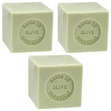Theophile Berthon 橄欖油馬賽皂, 3個, 100g