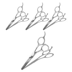 박준뷰티랩 프리미엄 홈케어 틴닝 미용가위, 4개