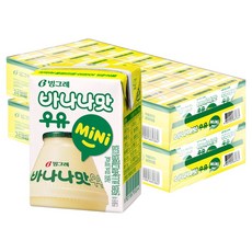 바나나맛우유 키즈, 120ml, 48개