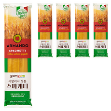 gomgom 道地義大利直麵, 5包, 500g