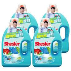 Shesler 濃縮護色洗衣精 四月花香, 3.05L, 4桶