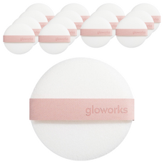 Gloworks 超細纖維粉撲 5入, 混色, 3組