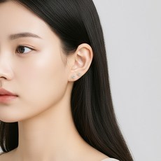 Midami 迷你星星耳環 PC645 2入