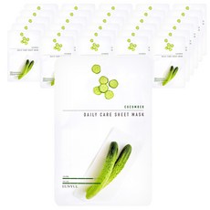 eunyul 每日護理小黃瓜面膜, 1片, 30片