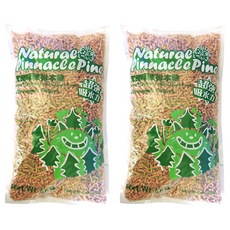 Natural PinnaclePine 沙奇 環保松木砂 小顆粒, 適用雙層貓砂盆, 崩解速度慢, 吸水量多, 不沾身不沾腳好清理, 6kg, 2包