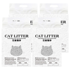 CAT LITTER 豆腐貓砂, 2kg, 竹炭, 4包