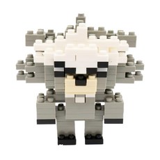 nanoblock 河田積木 迷你積木 NBPM-076, 熊徒弟, 1個