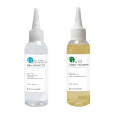 GLOW MONSTER Premium Green Tangerine Extract 100ml + 3Kda Oligo 透明質酸 2% 原液 100ml, 單色, 1套