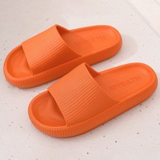 마이바스 소음방지 경량 슬리퍼, 오렌지, 1개