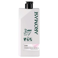AROMASE 艾瑪絲 草本胺基酸每日健康洗髮沐浴露 沐癒天竺葵, 1個, 520ml