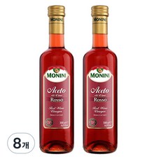 MONINI Oils Aceto Rosso 義大利紅酒醋 醋, 500ml, 8個