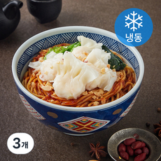 티엔미미 비빔새우완탕면 밀키트 (냉동), 300g, 3개