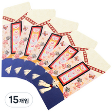 2Youngdesign 傳統韓服紅包袋, 花蝶佩飾, 15入