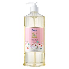 Fees BEBE 嬰兒柔護泡泡露 莓果香, 600ml, 1瓶