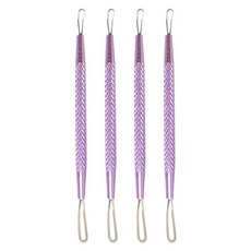 BELLE MADAME 貝麗瑪丹 刻花雙頭粉刺棒, 4支, 26785