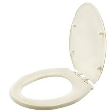 Advans 加長型通用馬桶蓋, 牙色, 1個