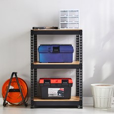 Power plus Rack 加上分離柱無螺栓組裝角架6R08BW0403153, 黑色