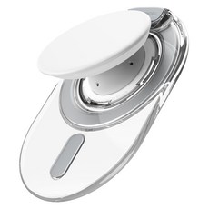 Sinjimoru 反向轉軸 MagSafe M-Taptok 磁吸手機握把支架, 1個, 白色