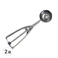 橘之屋 ST冰淇淋杓, 台灣製不鏽鋼, 符合人體工學, 挖取擺盤多用途, W-030-1, 2個
