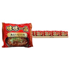 味丹 味味一品 極品紅燒牛肉麵 181g, 24包