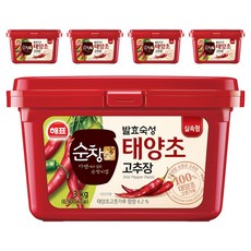 순창궁 태양초 고추장, 3kg, 5개