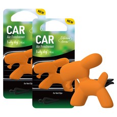 kogado 幸運狗迷你車用芳香劑, 2個, 白麝香