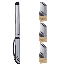 Pentel 飛龍文具 ENERGEL 極速鋼珠筆 BLN55 0.5mm GEL 墨水鮮豔清晰 快乾不沾手, 黑色, 3盒