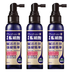 PBF 寶齡富錦 髮細胞賦活胜肽強健精華, 3瓶, 60ml