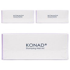 KONAD 四面抛光棉 小(9 x 3.6 x 2.8cm), 多色, 3個