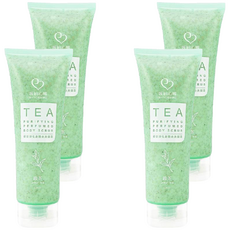 MY SCHEMING 我的心機 身體去角質霜 綠茶淨化, 250ml, 4件