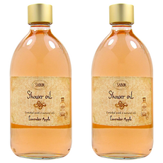 SABON 沐浴油 香蘋薰衣草, 500ml, 2瓶