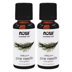 NOW Foods 松針精油 100% 純精油, 1oz, 2瓶