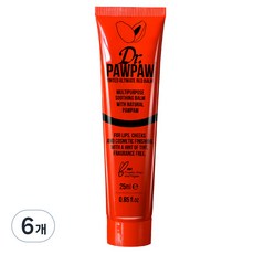Dr.PAWPAW 摩卡潤色木瓜霜, Ultimate Red, 25ml, 6條
