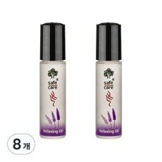 safe care 舍芙開 舒緩好眠香薰油滾珠瓶 薰衣草尤加利香, 8個, 10ml