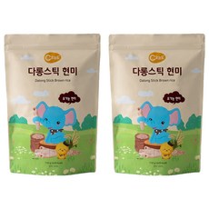 오늘도 다롱스틱 과자, 현미, 110g, 2개